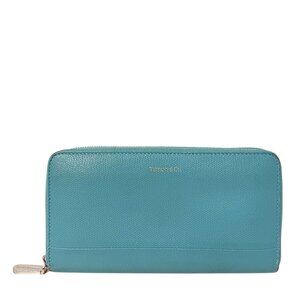 Tiffany & Co. Leather Zip Around Wallet